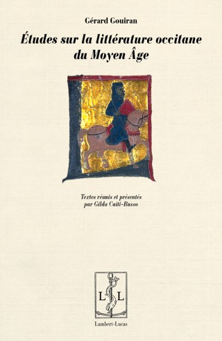Couverture de Études sur la littérature occitane du Moyen Âge 
